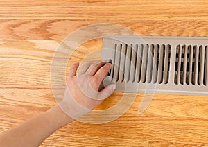 Opening up Floor Vent Heater