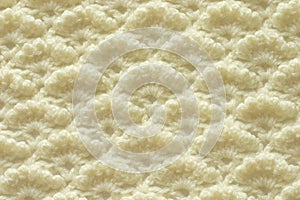 Openwork crocheting pattern photo