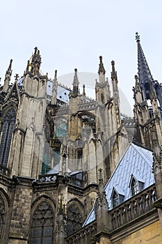 Openwork gothic Cologne Cathedral