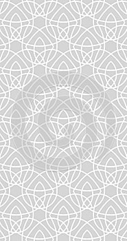 Openwork seamless vector pattern. Luxury geometric abstract background