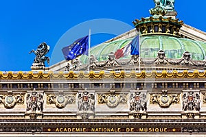 Opera National de Paris - Grand Opera Opera Garnier. Paris, Fr