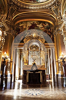 The Opera or Palace Garnier. Paris, France.