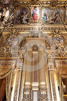 The Opera or Palace Garnier. Paris, France.