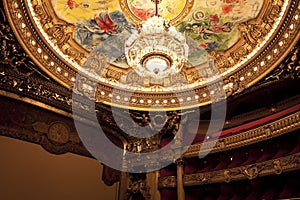 The Opera or Palace Garnier. Paris, France.