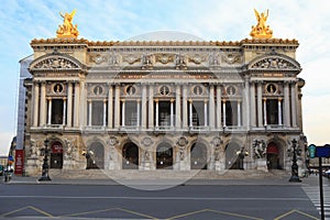 The Opera or Palace Garnier, Paris, France.