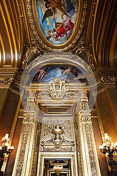 The Opera or Palace Garnier. Paris, France.