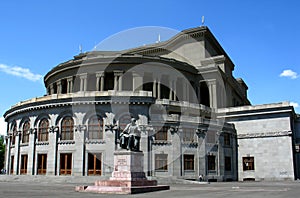 Opera theater building