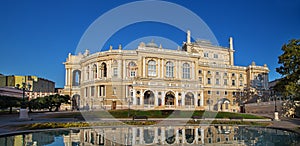 Opera theater in Odessa Ukraine