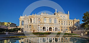 Opera theater in Odessa Ukraine photo