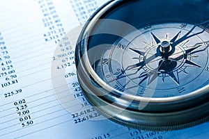 Operating budget and vintage compass