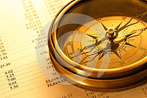 Operating budget and vintage compass