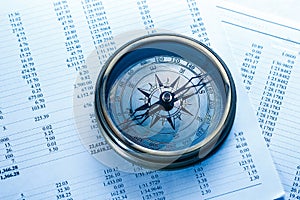 Operating budget and vintage compass