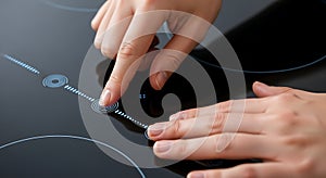 AI-Generated Smart Stovetop Interface