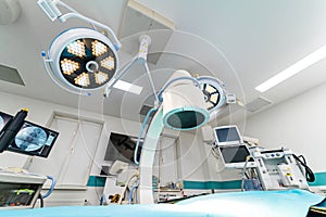Operating professional sterile watd. Surgery modern emergency room.