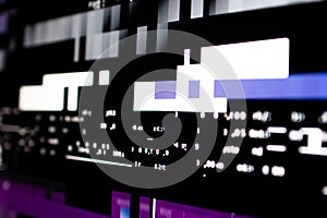 Operating system stalled after a memory overload.