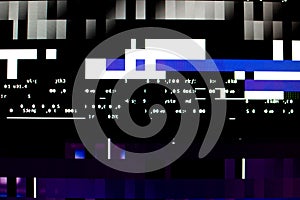 Operating system stalled after a memory overload.