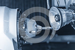 The operation of tool making machine .