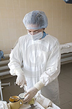 Operative nurse portrait