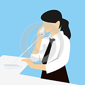 Operator illustration person design vector