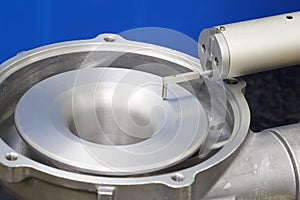 Operator inspection turbo surface roughness by roughness tester