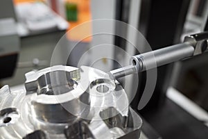 Operator inspection turbo surface roughness by roughness tester