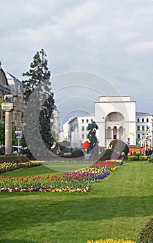 Operei square in Timisoara, Romania