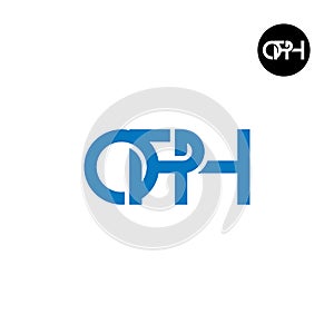 OPH Logo Letter Monogram Design