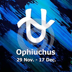 Ophiuchus, thirteenth sign of the zodiac photo