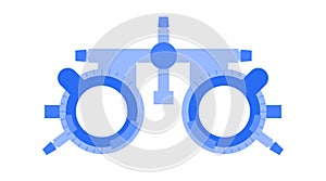 Ophthalmic trial frame