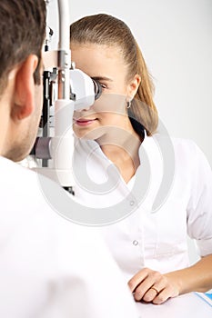 Ophthalmologist.