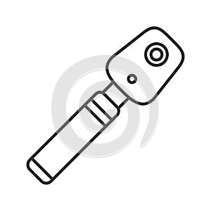 Ophthalmoscope linear icon