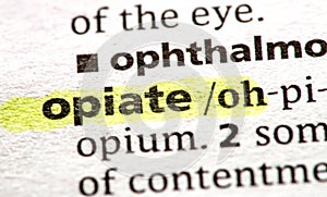 Opiate