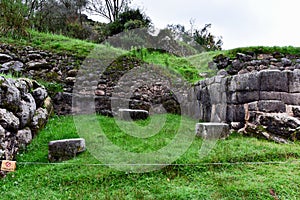 TAMBOMACHÃ¢â¬â¢AYCave where guests get drunk-translation from Quechua   - Peru 94 photo