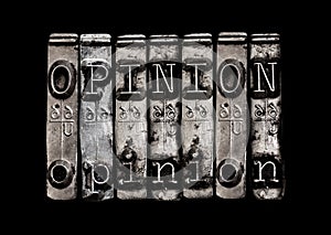 Opinion concept