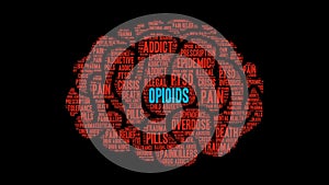 Opioids Animated Word Cloud