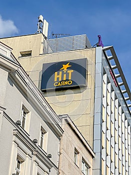 The Mercure Hotel building in Opole, Poland