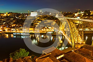 Oporto by night