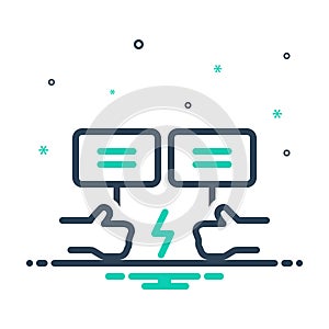 Mix icon for Opponent, challenger and competitor