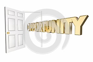 Opportunity Knocks Door Opening Word