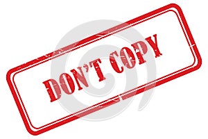 don't copy stamp on white