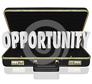 Opportunity Word Open Briefcase Job Offer Sales Proposal