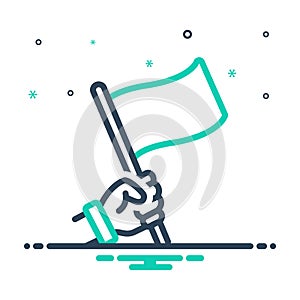 Mix icon for Oppose, oppugn and assail