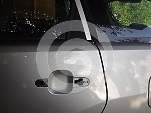 Opposite side matrix missing door handle Toyota