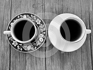 Opposites In Black Coffee