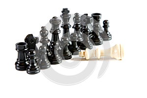 Opposition, chess game