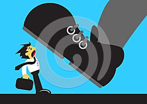 Oppressed Businessman