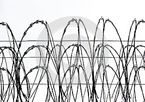 Oppressive razor wire