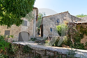 OppÃ¨de le Vieux old village medieval in Provence Luberon France south east