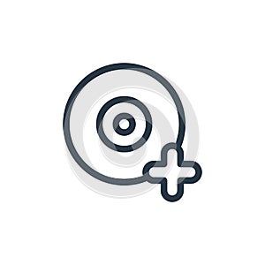 opthalmologist icon vector from medical items concept. Thin line illustration of opthalmologist editable stroke. opthalmologist