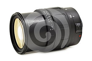 Optic Lens for DSLR (isolated)